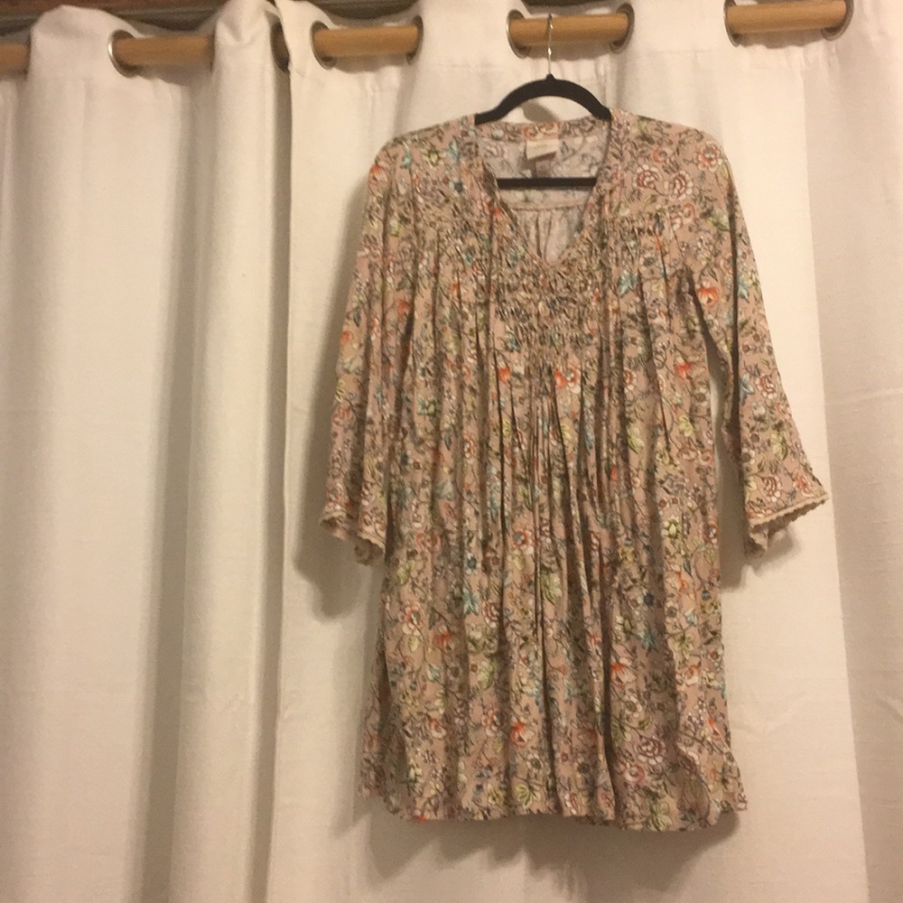 Long Sleeve Floral Dress